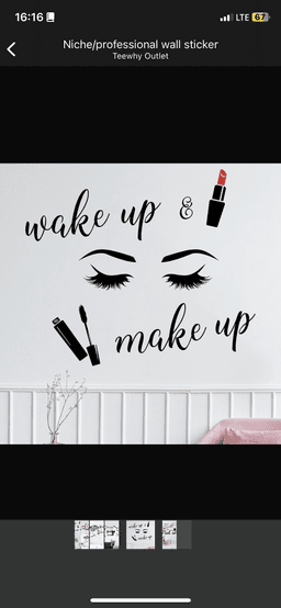 Niches wall stickers